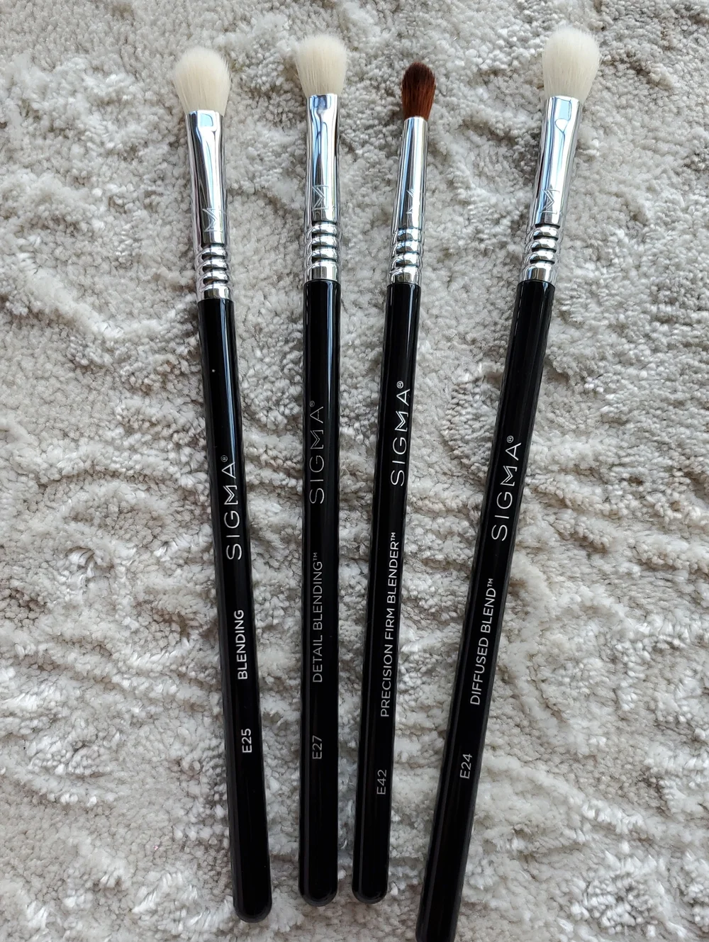 Sigma Beauty Black Eye Blending Brush Set - 4 Pieces